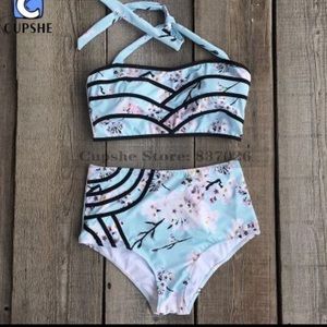 Cupshe XXL High Waisted Bikini 2X